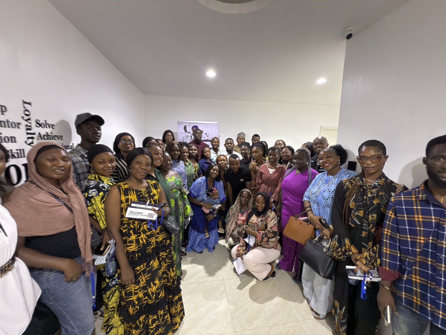 T-VET practical garment training session